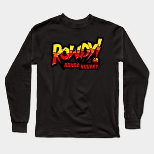 Ronda Rousey LOGO Long Sleeve T-Shirt